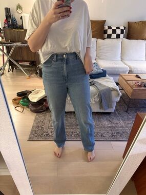 Madewell 90s Straight Leg Women’s Jeans — Light Blue